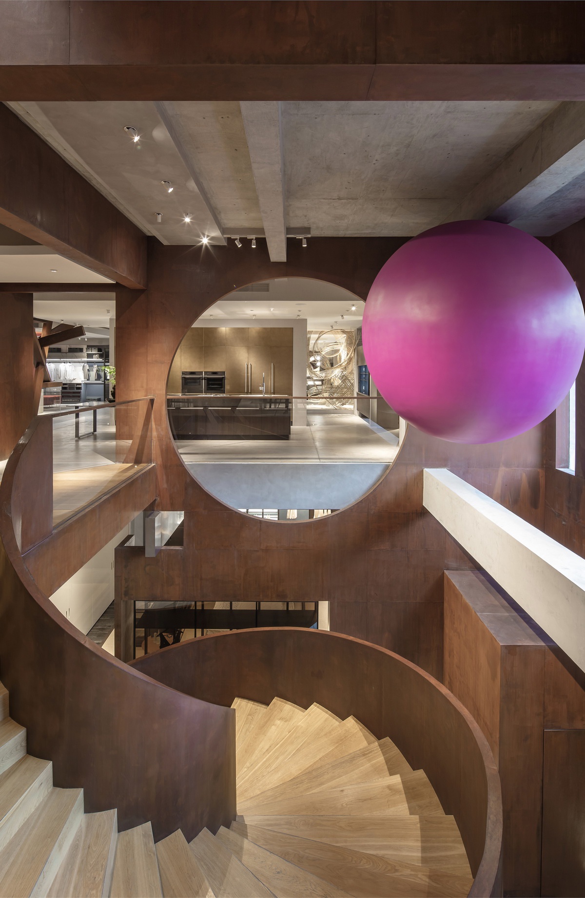 粗野与柔美的结构艺术——j 生活艺术馆 / 纬图设计