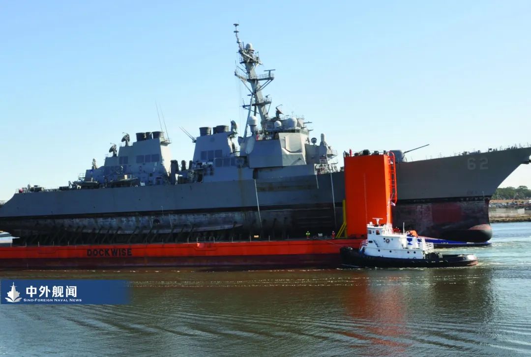 菲茨杰拉德号驱逐舰重返战斗序列