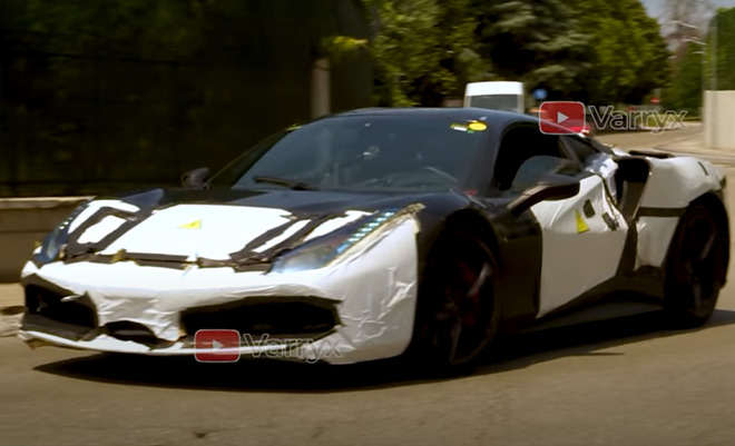 明年第一季度发布 法拉利全新混动超跑路试谍照