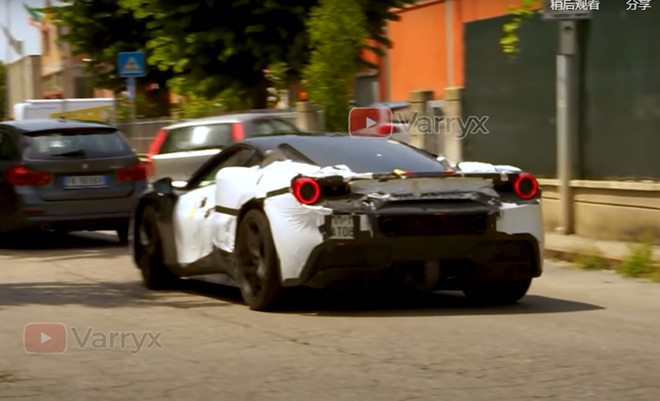 明年第一季度发布 法拉利全新混动超跑路试谍照