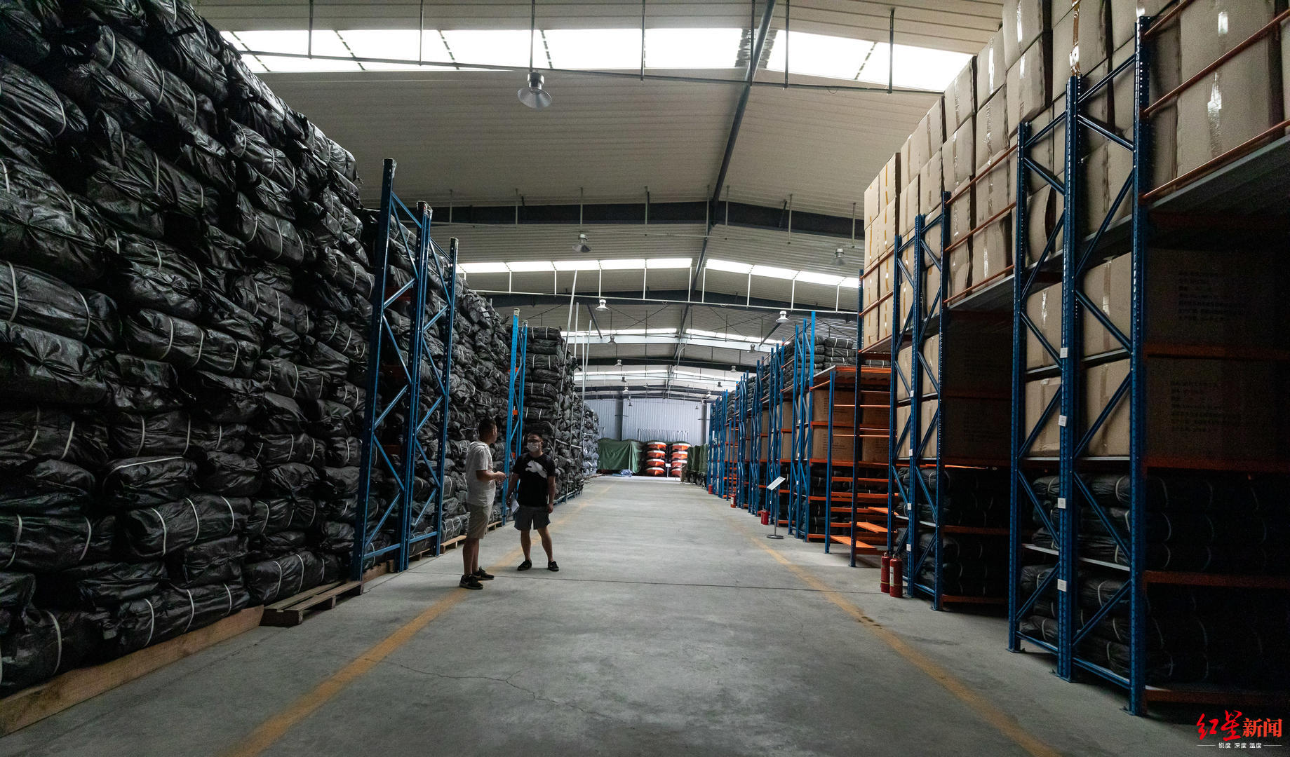 物资仓库随后,经过几次职能整合,如今的储备中心,主要职能变更为