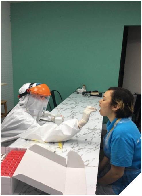 连续6天全阴!成都市场环境及从业人员新冠检测持续进行