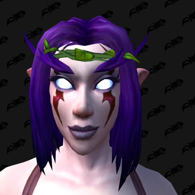 魔兽世界90女性暗夜精灵自定义选项