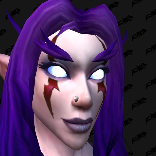 魔兽世界90女性暗夜精灵自定义选项