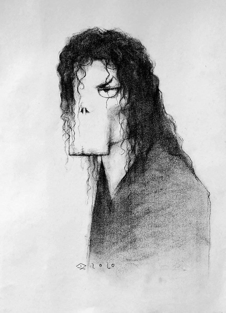 漫世界|肖像漫画达人张连文之作品欣赏