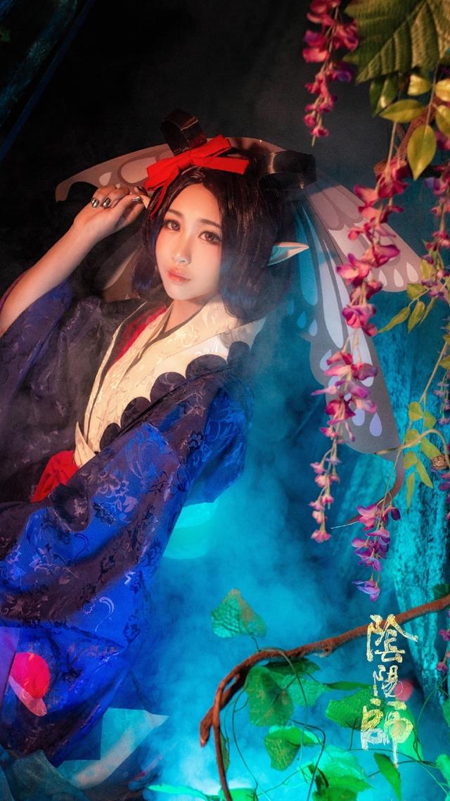 阴阳师蝴蝶精cosplay