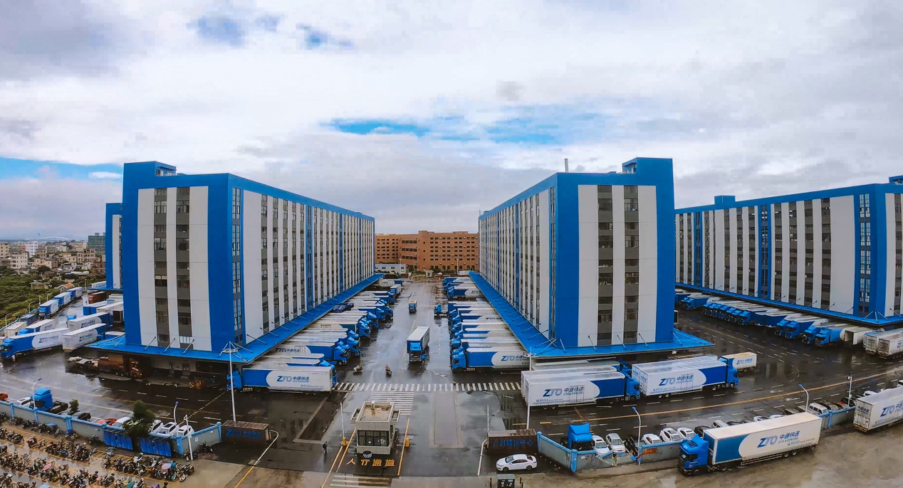 中通快递广州转运中心:618单日包裹处理量超1000万件|中通快递_新浪新