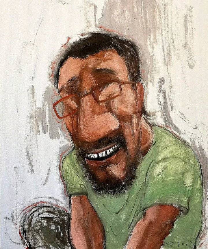 漫世界|肖像漫画达人张连文之作品欣赏