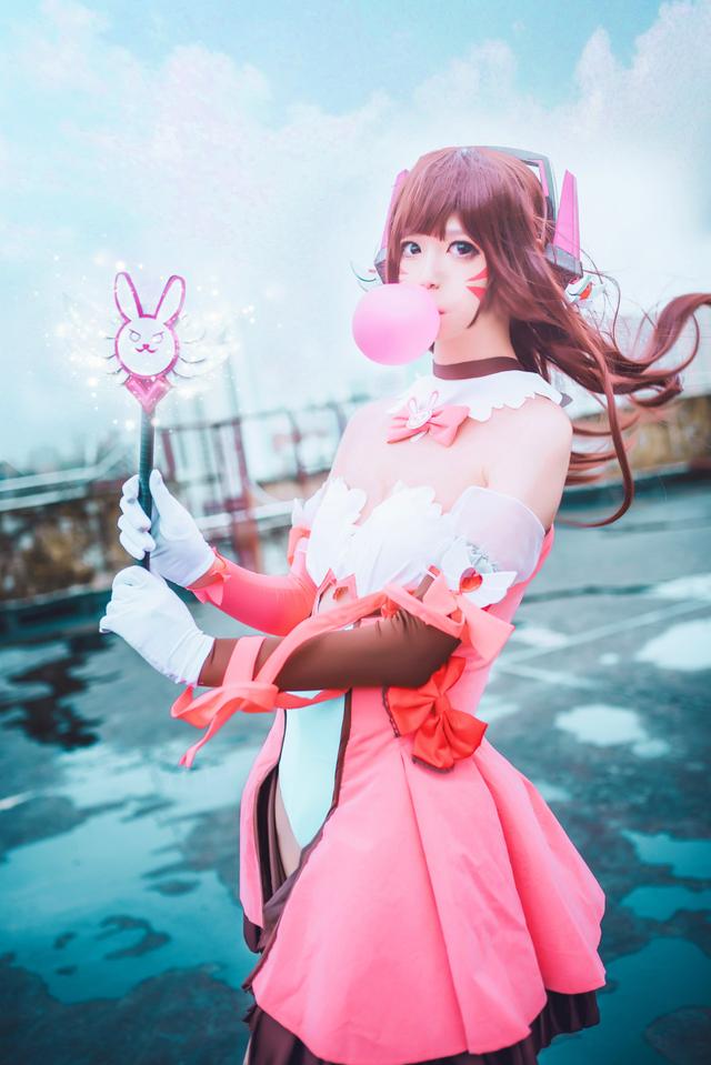 守望先锋dva cosplay