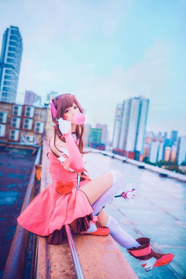 守望先锋dva cosplay