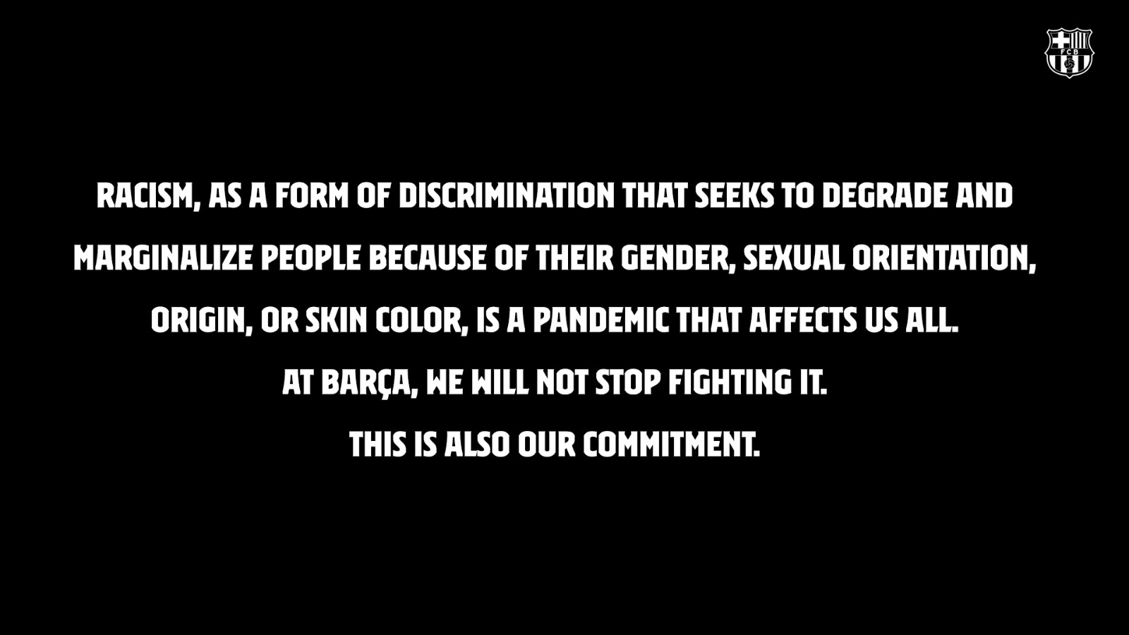 体坛联播|乔丹,巴萨发表声明:反对种族歧视,我们受够了