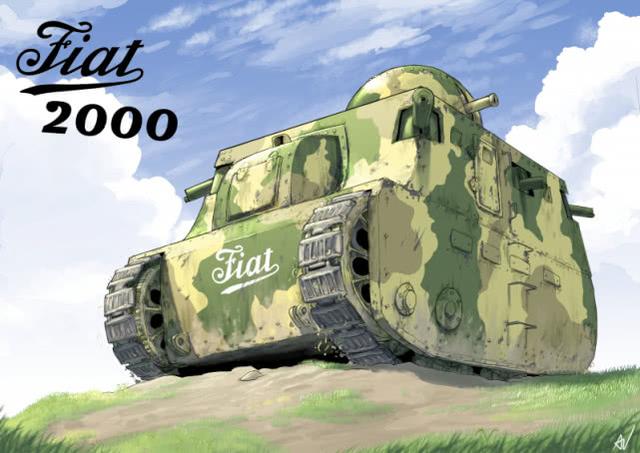 意大利奇葩重坦,号称一战鼠式,战斗力爆棚,却打不过利比亚土匪