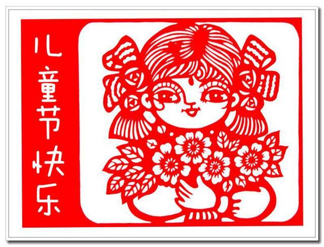 原创视频送你一组萌萌的童谣剪纸画