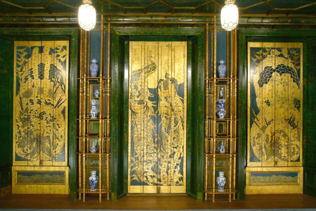 曾是雷兰和惠斯勒矛盾核心的孔雀屋漂洋过海,成为美国弗里尔美术馆的