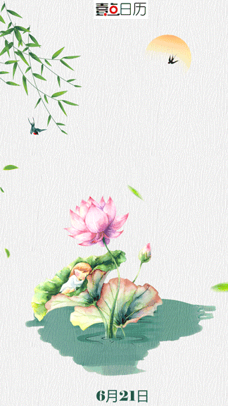 夏至已至,几张动态海报让你清凉一夏|动态|木槿|鹿角_新浪新闻