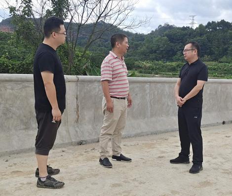 叶洪番:加强危桥建设进度,为群众出行提供畅通,安全