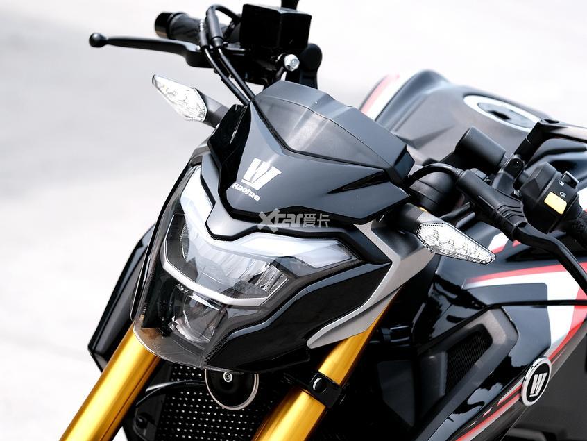 没有铃木标反而更贵了 豪爵dr300实拍