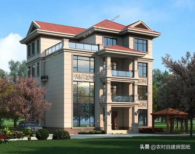 3款四层农村别墅房子建结实了才可流传百年