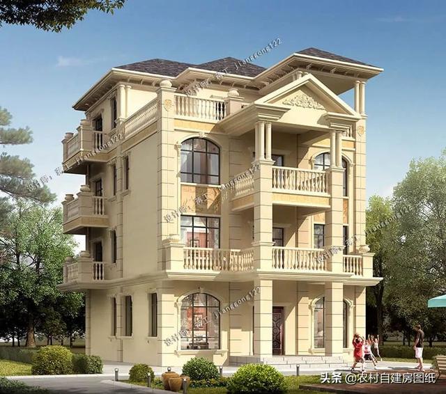 3款四层农村别墅房子建结实了才可流传百年