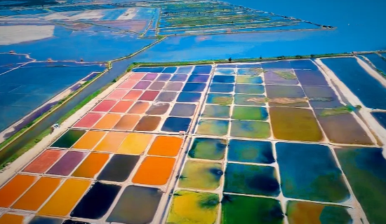 真不敢相信这竟然是山东的盐田