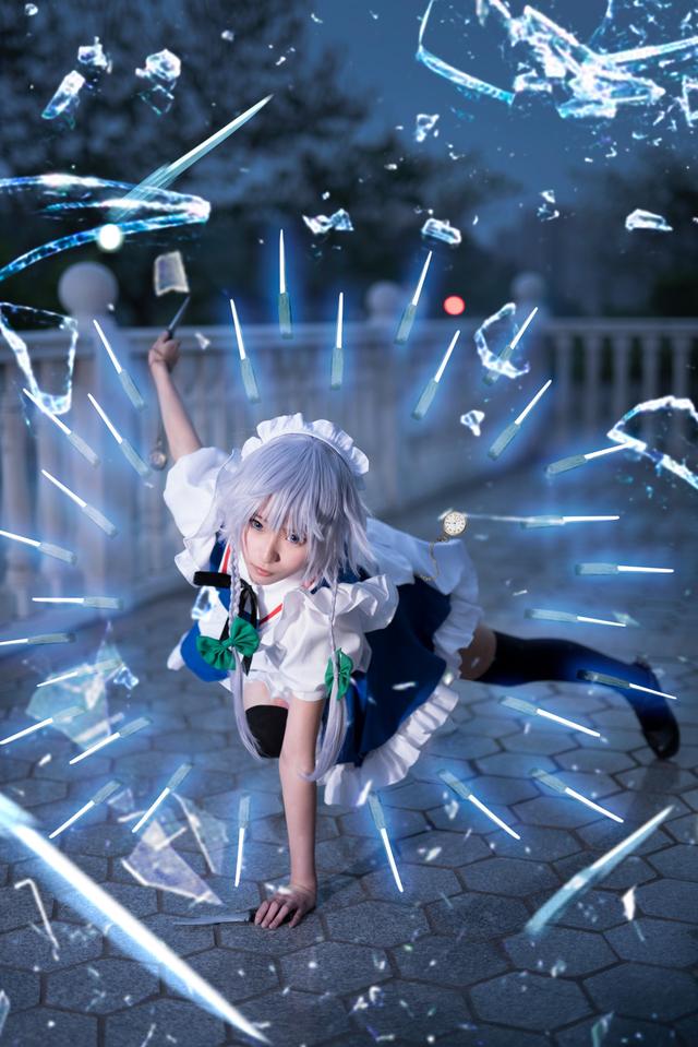 蒂雅文化-东方project 十六夜咲夜cosplay