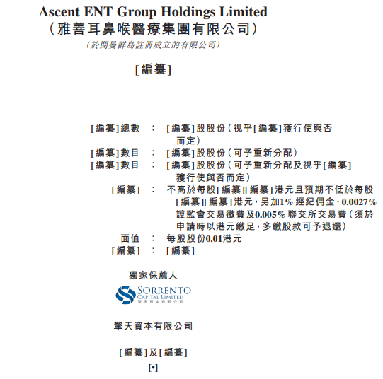 新加坡最大的私营耳鼻喉科医疗提供商雅善集团赴港ipo 新加坡 新浪财经 新浪网 新加坡最大的私营耳鼻喉科医疗提供商雅善集团赴港ipo 新加坡 新浪财经 新浪网