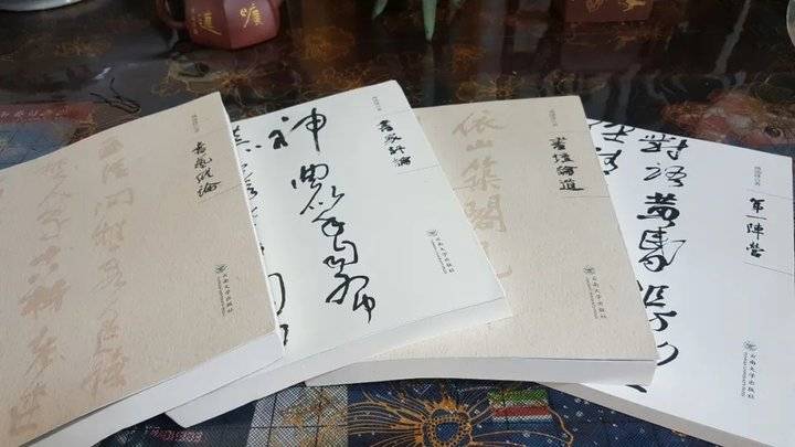 全国著名书法评论家傅徳锋书法专著(四本)出版