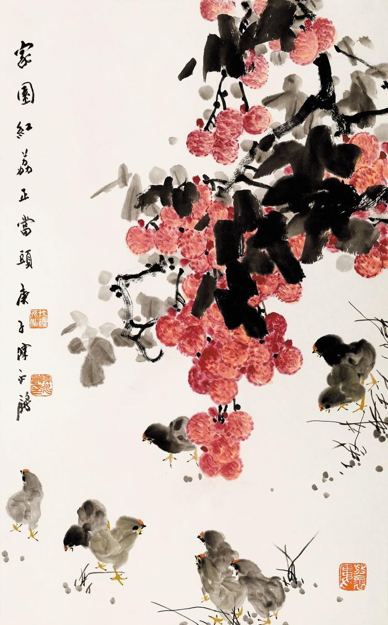 文旅小镇的"荔枝"熟了,岭南60位画家提笔来"摘"|荔枝|画家_新浪新闻