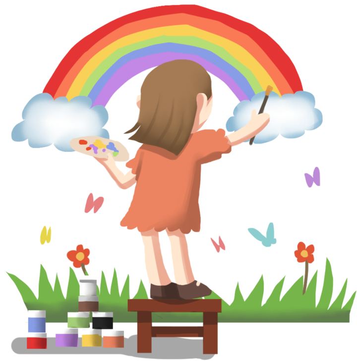 加油大山深处的小画家梦想