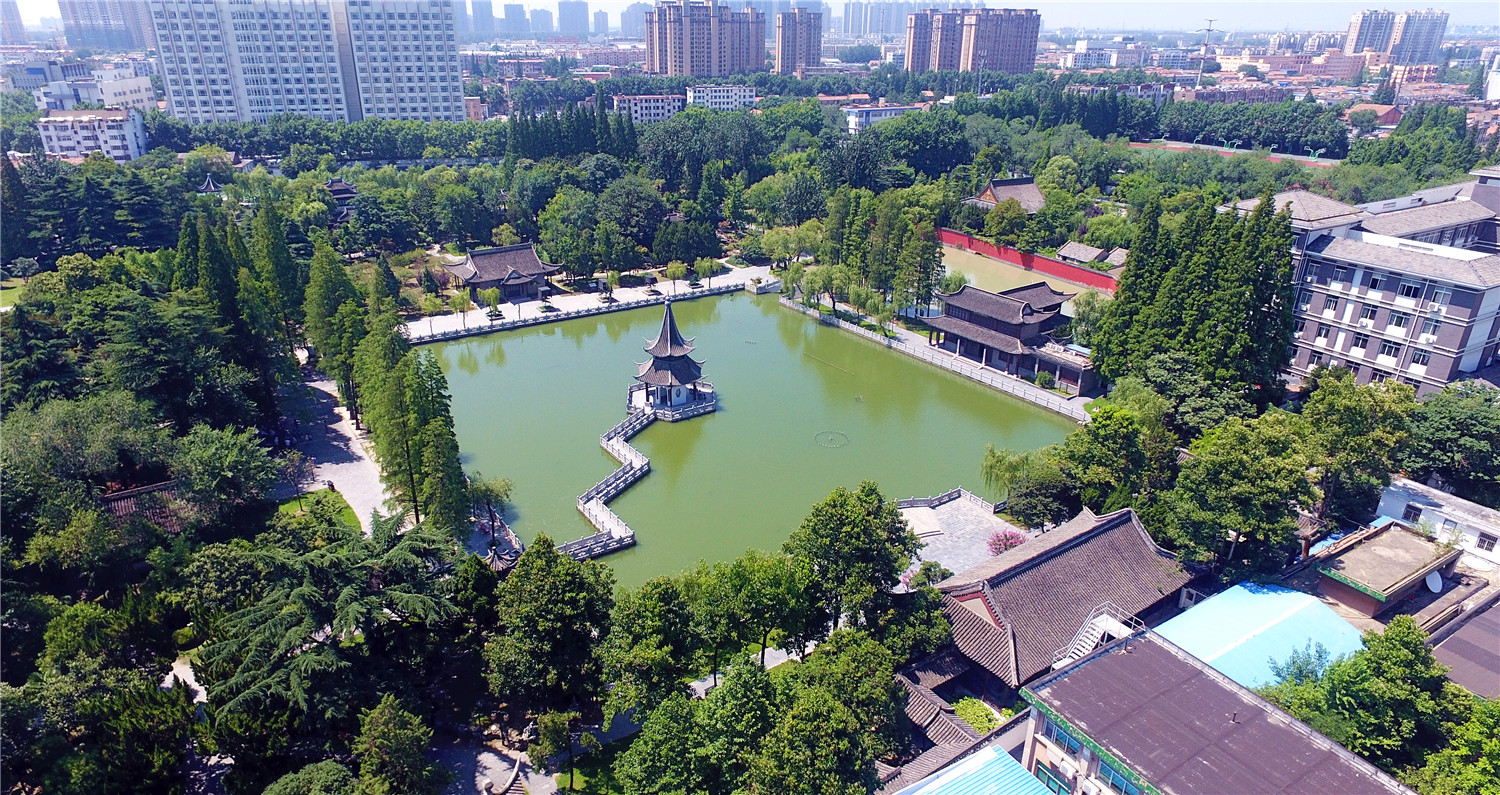 在家看天下·每日一景丨淮安清晏园:绿水美如画 古园展新姿