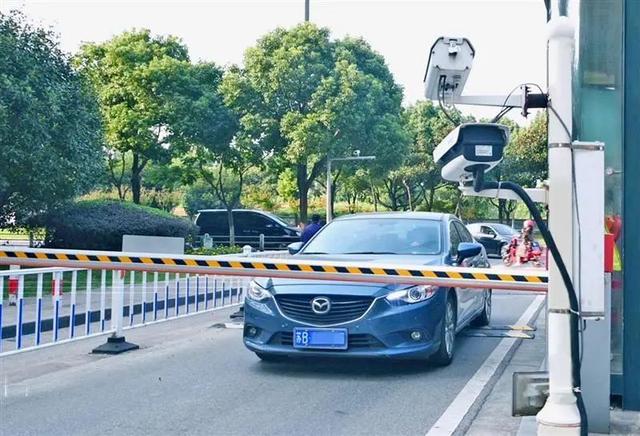 新丰苑三期出入口车辆抓拍 绿化点睛   让山水之城   更美更宜居