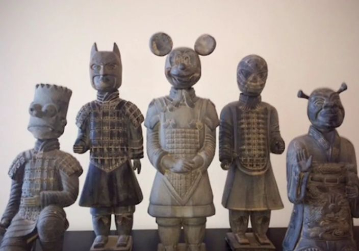 当代古玩市场,盗墓的看了都害怕|古玩|摊主|兵马俑_新浪新闻