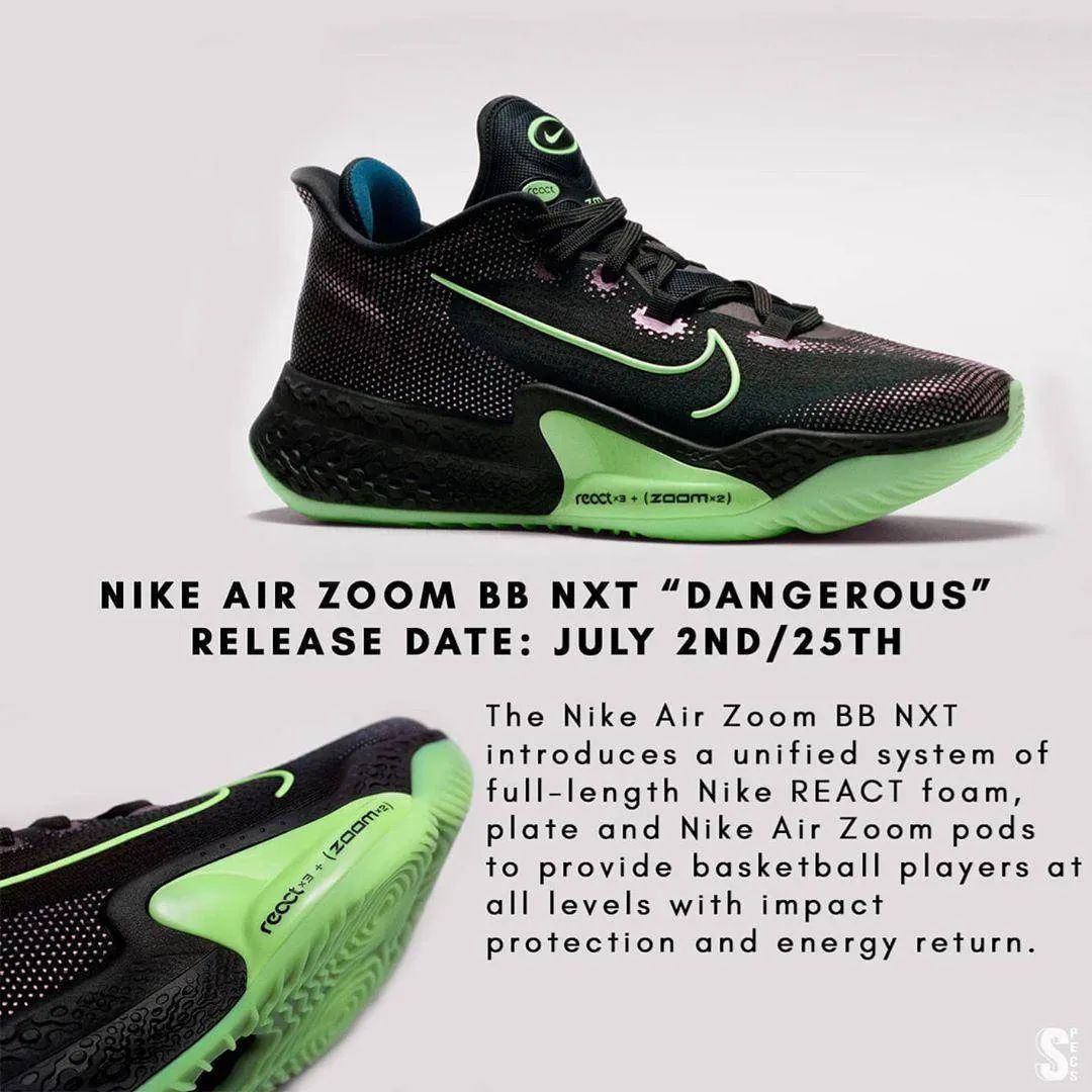 nike放大招了!双zoom气垫 3层react缓震,又一顶级球鞋诞生了!