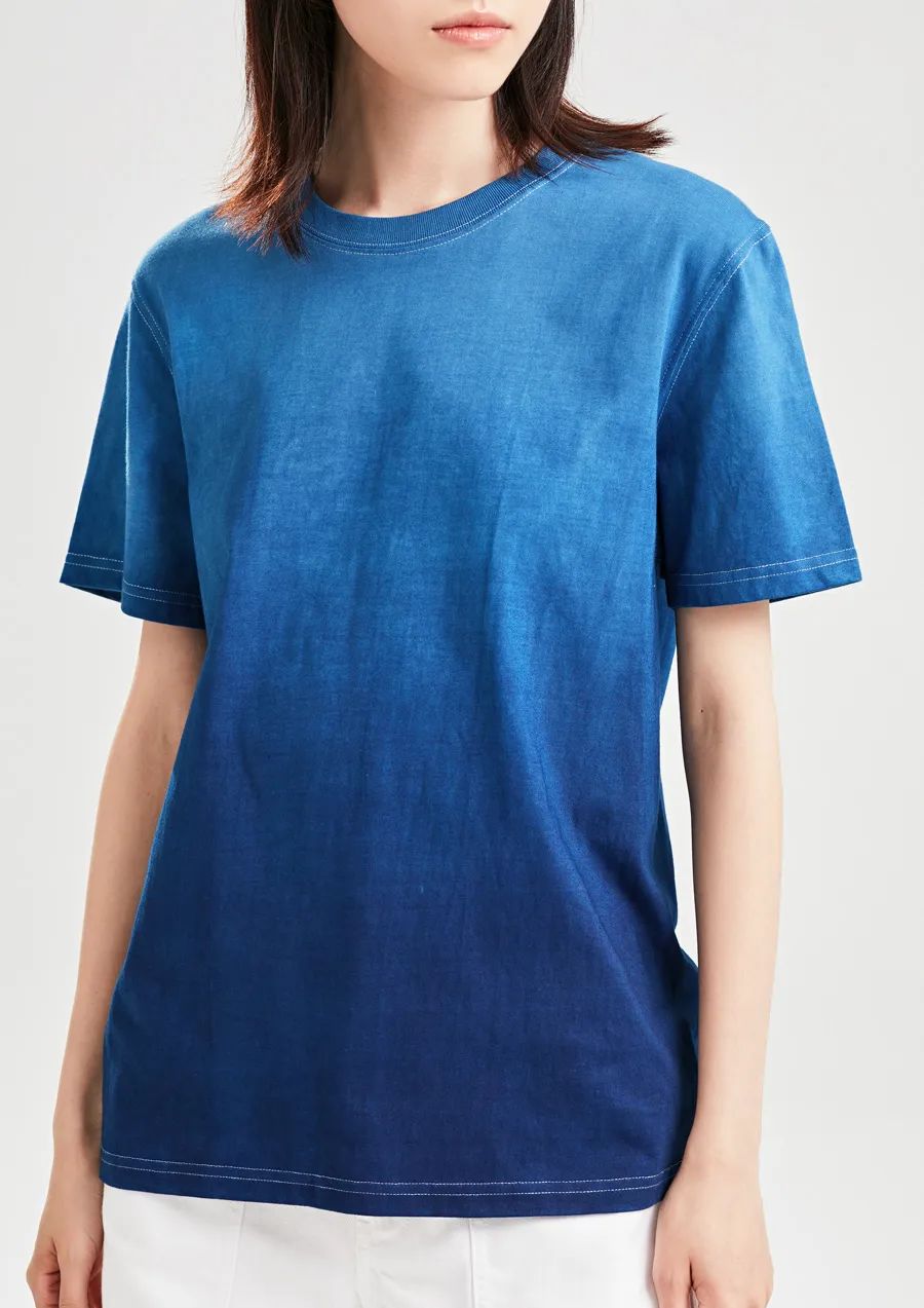 众筹丨手工天然蓝染t恤穿透灵魂的那一抹蓝