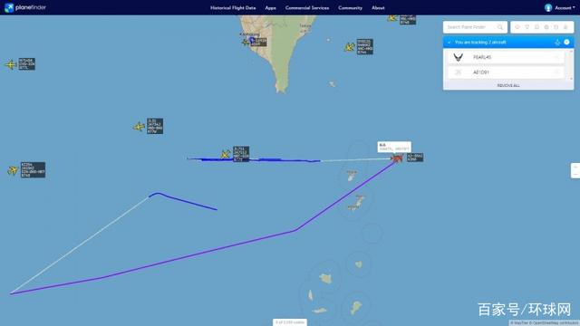 台媒称解放军军机再次现身台湾西南空域,此前刚有美军侦察机出没