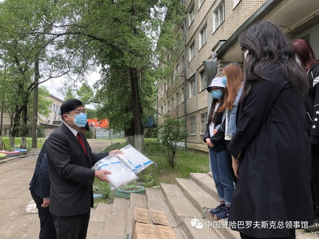 本文图片均为“中国驻哈巴罗夫斯克总领事馆”微信公号 图