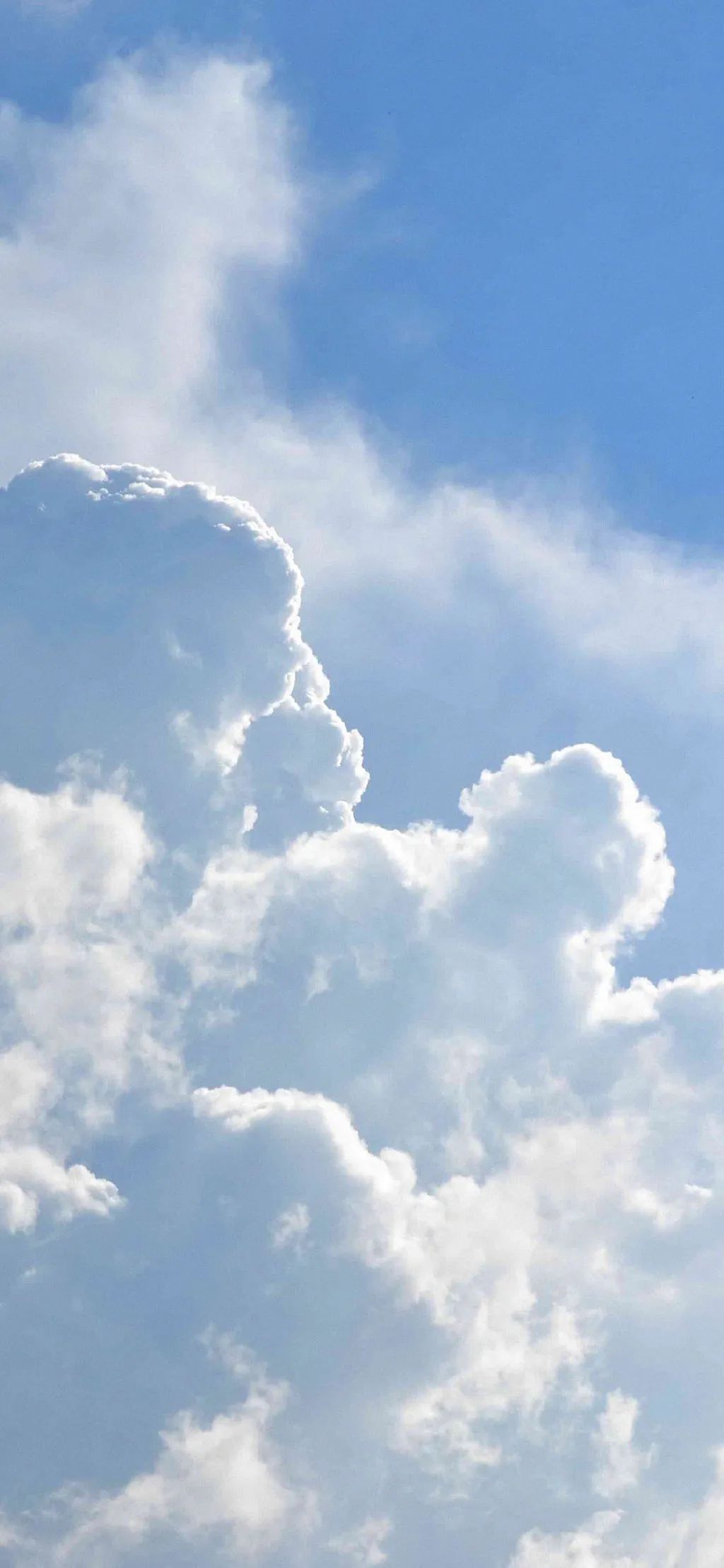 壁纸丨心情不好吗?这组壁纸应该很治愈!|壁纸|蓝天|白云_新浪新闻