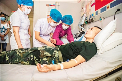 "这是军人应有的担当"