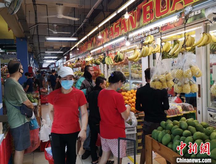 疫情下的印尼雅加达华人"巴刹"(图)|雅加达|印尼|疫情_新浪军事_新浪网