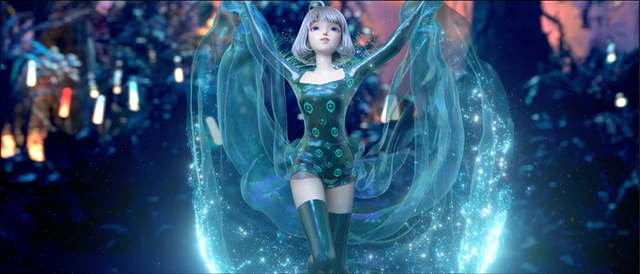 qq炫舞虚拟偶像星瞳时尚跨界李宁以舞跨越时空探索