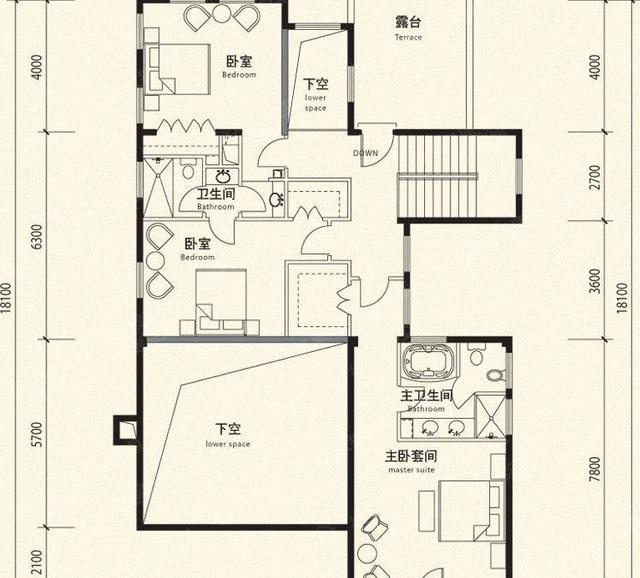 600平米的房这样装修，空间大了1倍，装修只花了75万！-中海瓦尔登湖别墅装修