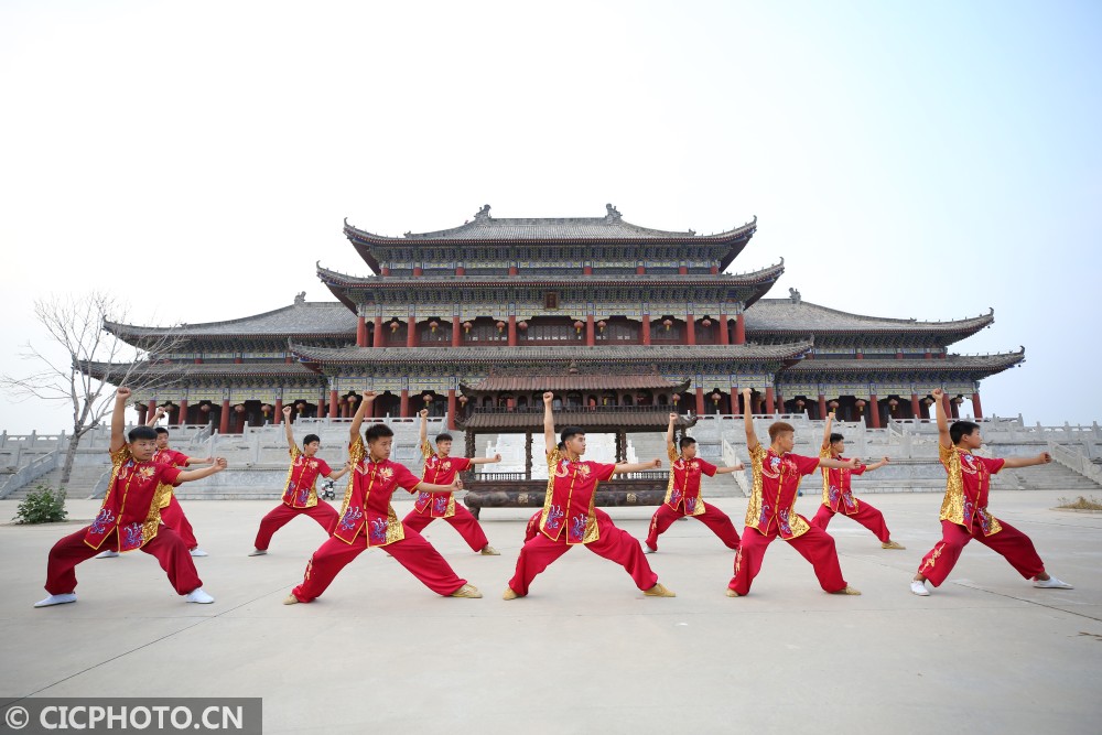 河北平乡:梅拳源地习武忙