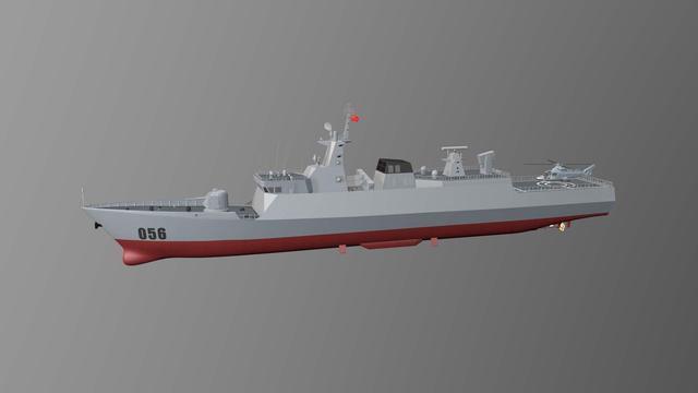 056护卫舰排水量仅有052d五分之一却是中国海军看家护院主力