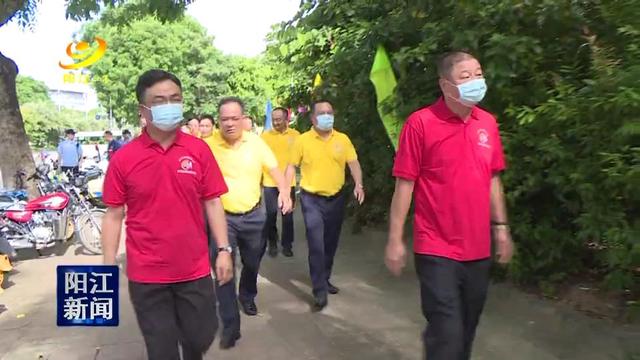 阳江各部门积极推进创文百日攻坚行动