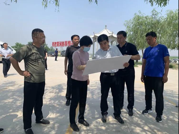 县委书记刘莉检查大荔县防汛备汛工作