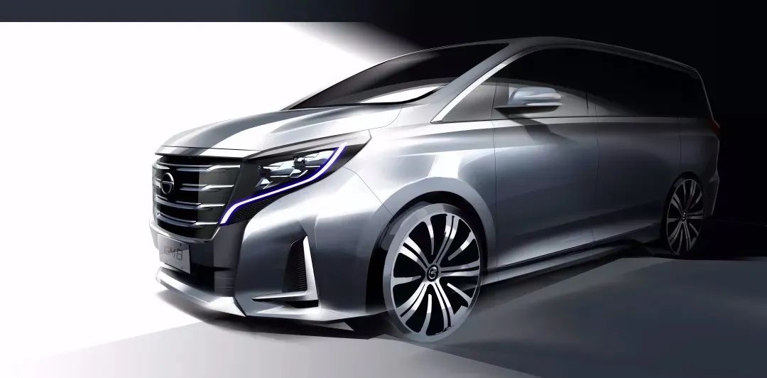 了一组新款传祺gm8车型的谍照,新车没有传祺gm8大师版的气场那么强大