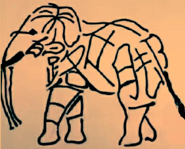 9张组字画太难了我只看出6张你能认出几张