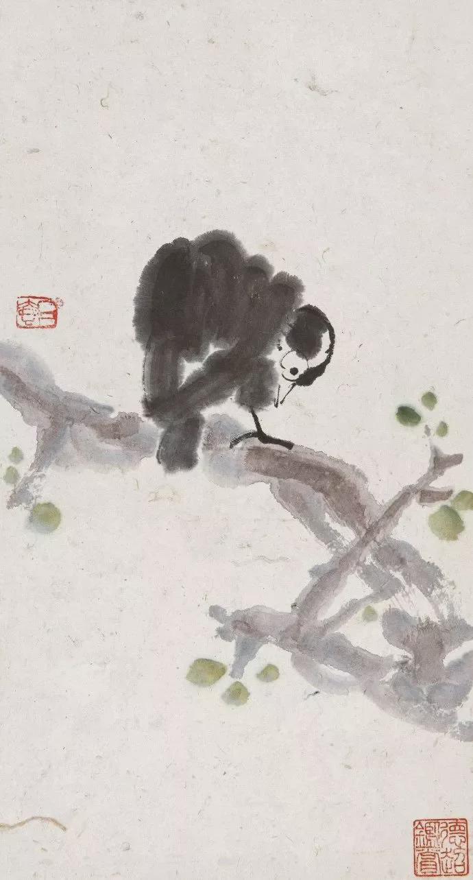 大写意|花鸟画|写意_新浪新闻
