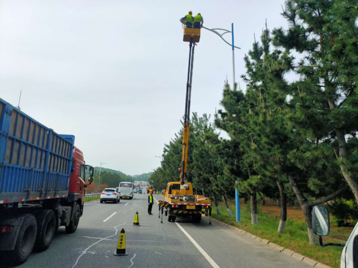 威海环翠区路灯升级改造工程全面启动！