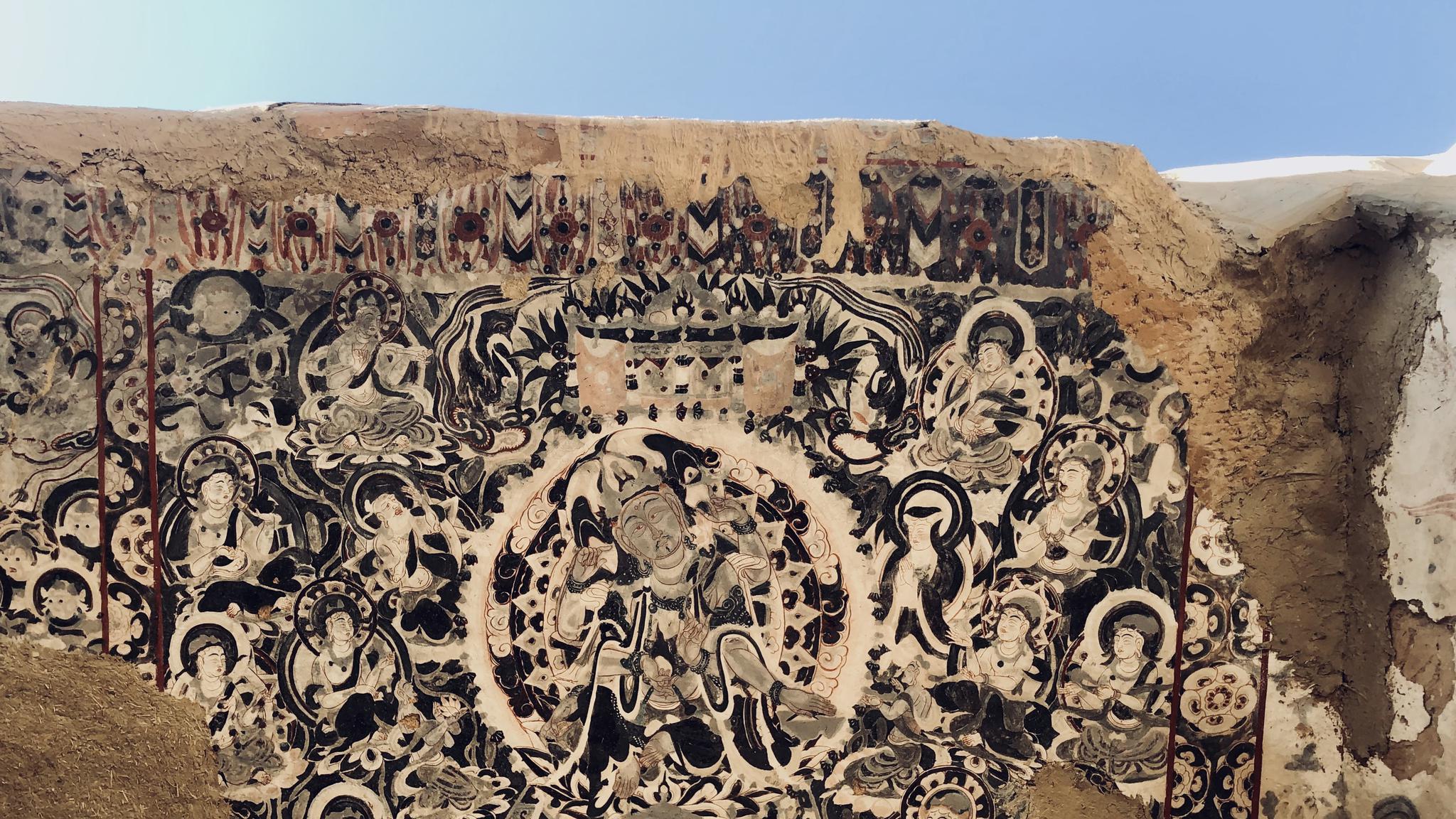 穿越大西北:探寻黄沙中的石窟与自然之美|榆林窟|莫高窟_新浪新闻